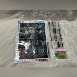 elephant 5D diamond arts and crafts painting kit